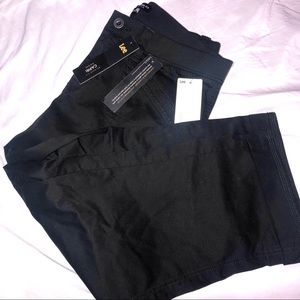 NWT Lee Black Mid Rise Capris